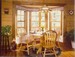 Jim Barna log home, dinning room