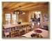 Jim Barna log home, dinning room